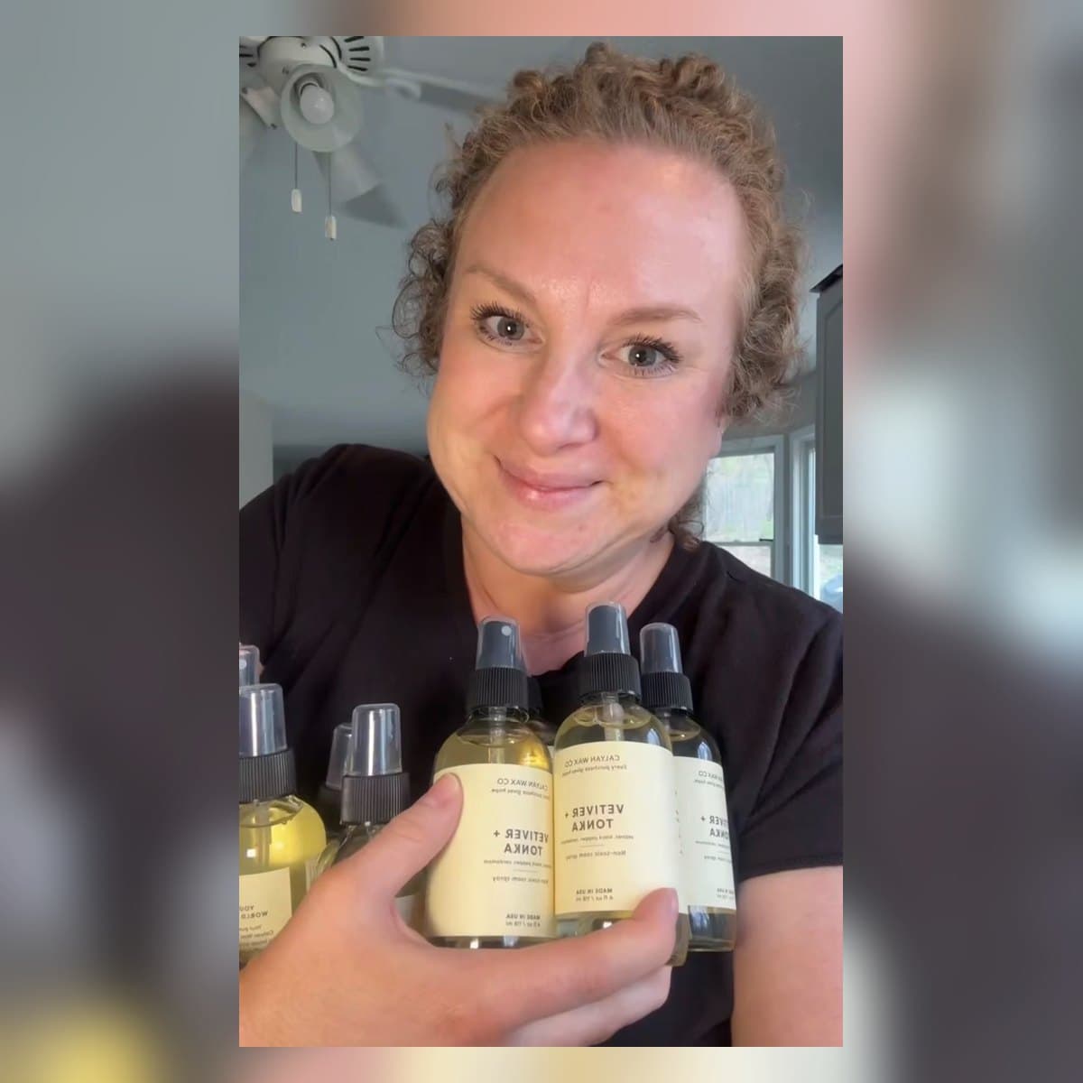Calyan Wax Co. Vetiver + Tonka Room Spray